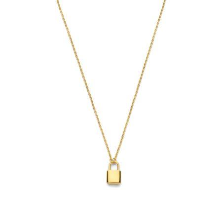 Chain Necklace With Lock