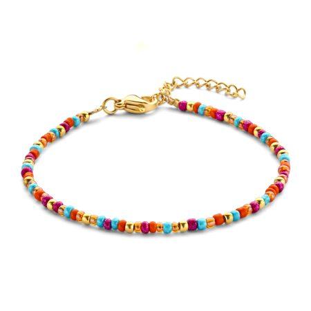 Multicolor Beaded Anklet