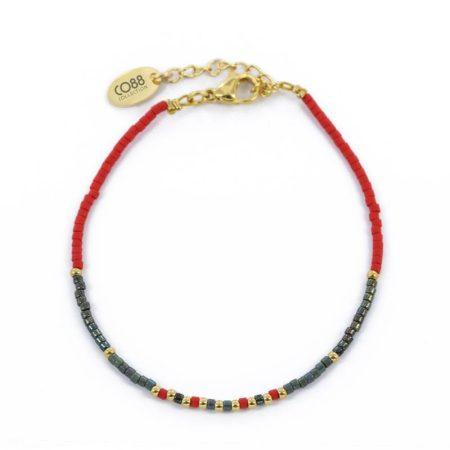 Two-colored Miyuki Beads Bracelet